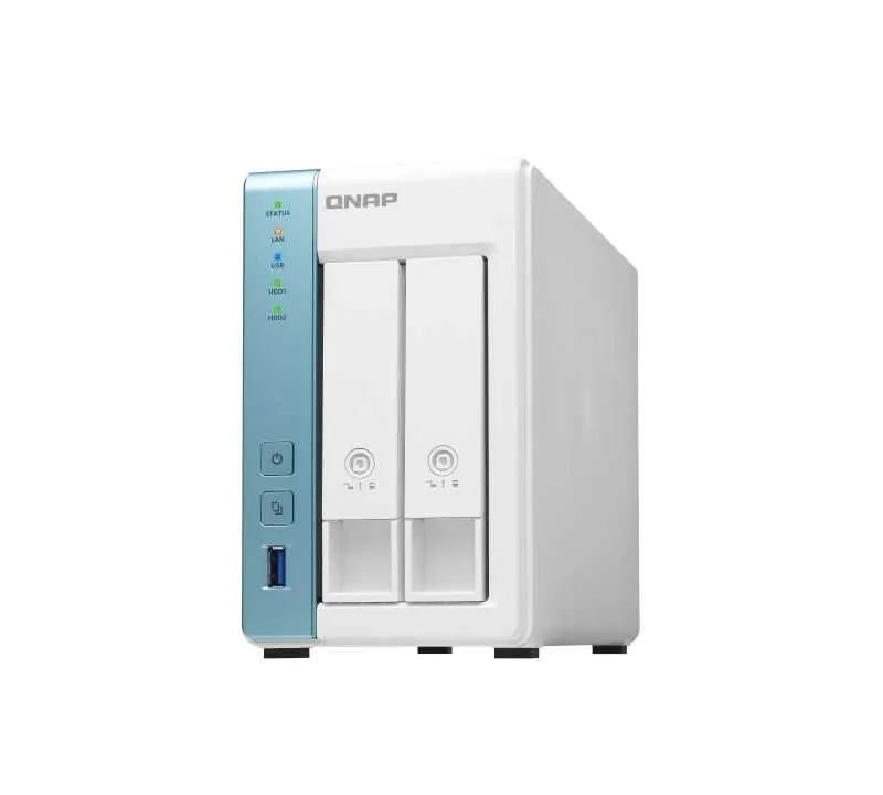 < Сетевой RAID-накопитель QNAP TS-231P3-2G 2-Bay 1.7GHz 2GB 2