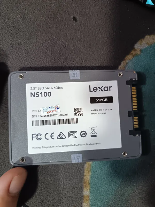 Ssd 512 gb lexar 2