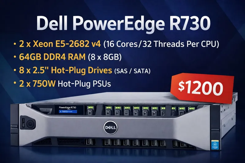 Dell PowerEdge R730 serveri Dell PowerEdge R730 serveri