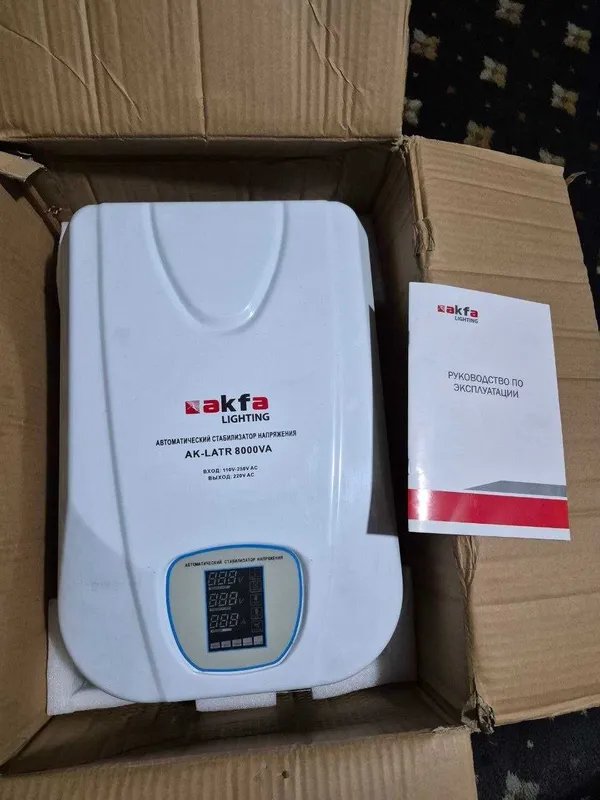 AKFA 8000VA avtomatik kuchlanish stabilizatori sotiladi 2 AKFA 8000VA avtomatik kuchlanish stabilizatori sotiladi 2