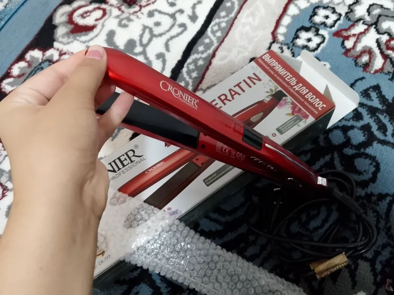 Утюжок Cronier 980f с натуральным кератином 1 Утюжок Cronier 980f с натуральным кератином 1