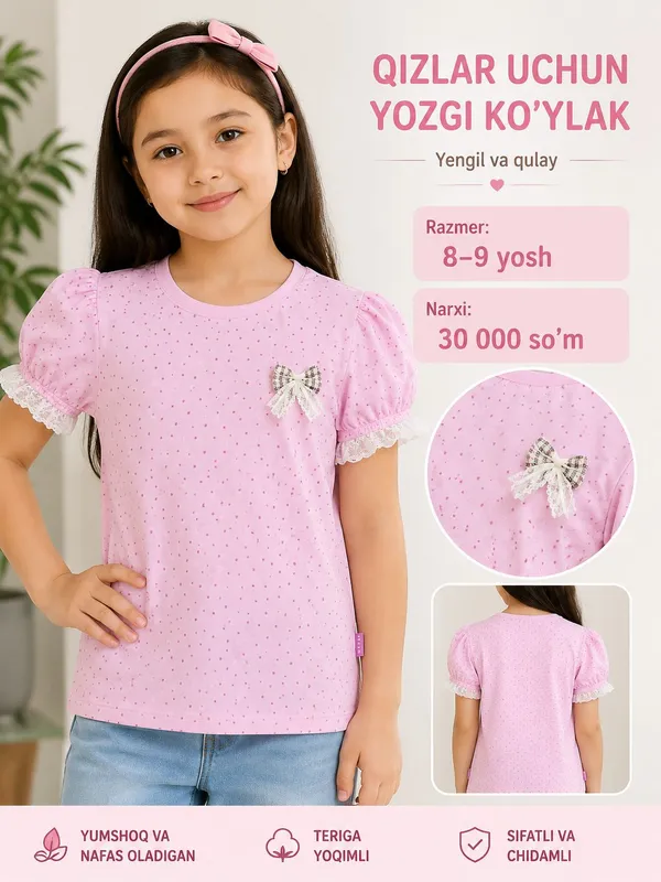 qizlar mayka
