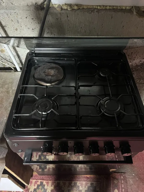 Газ плита духовкали 3
