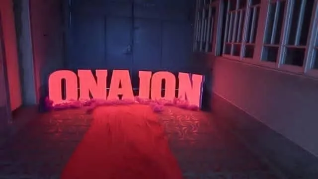 Tabrik uchun Onajon harflari
