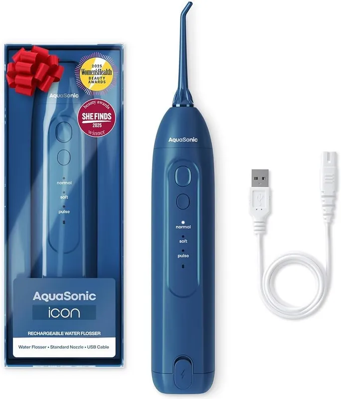 AquaSonic Icon Water Flosser (Navy - to’q ko’k rang) — фото 1