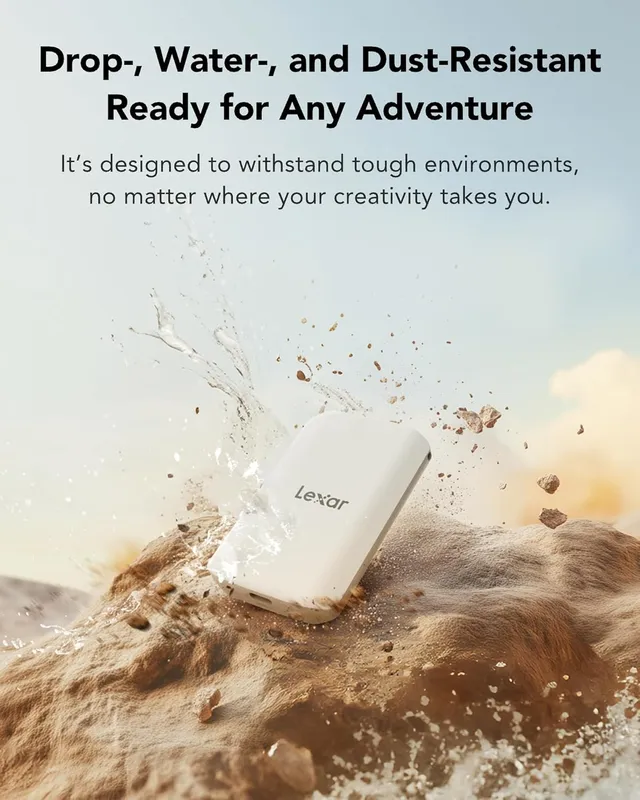 Портативный SSD-накопитель Lexar 2 ТБ MagSafe 3
