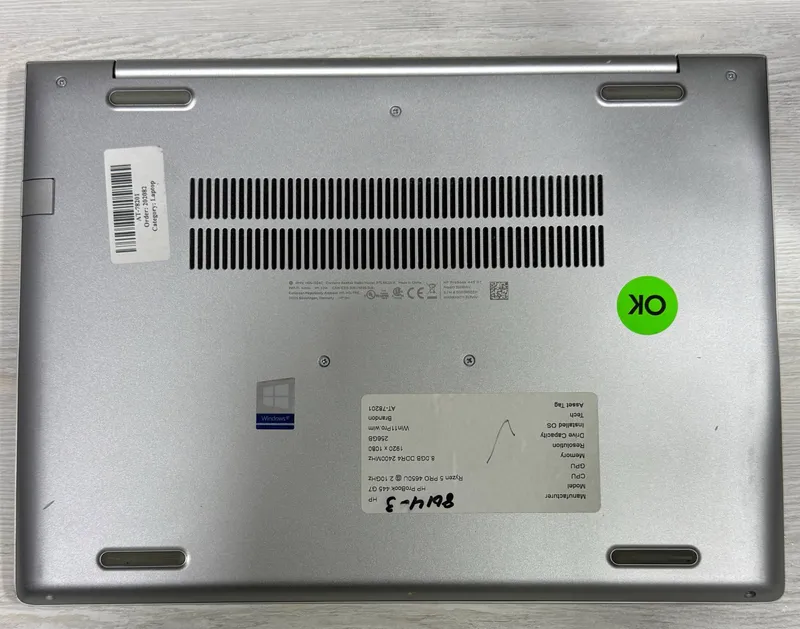 HP ProBook 445 G7 14" Ryzen 5 pro 4650u 8GB/256GB 5 HP ProBook 445 G7 14" Ryzen 5 pro 4650u 8GB/256GB 5
