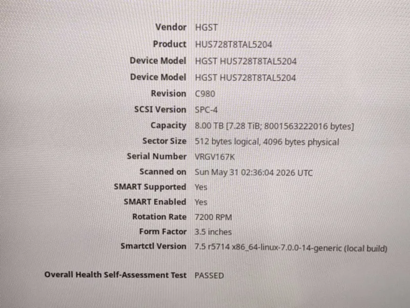 Серверный жесткий диск 8TB WD Ultrastar DC HC320 (SAS 12Gb/s) — фото 1
