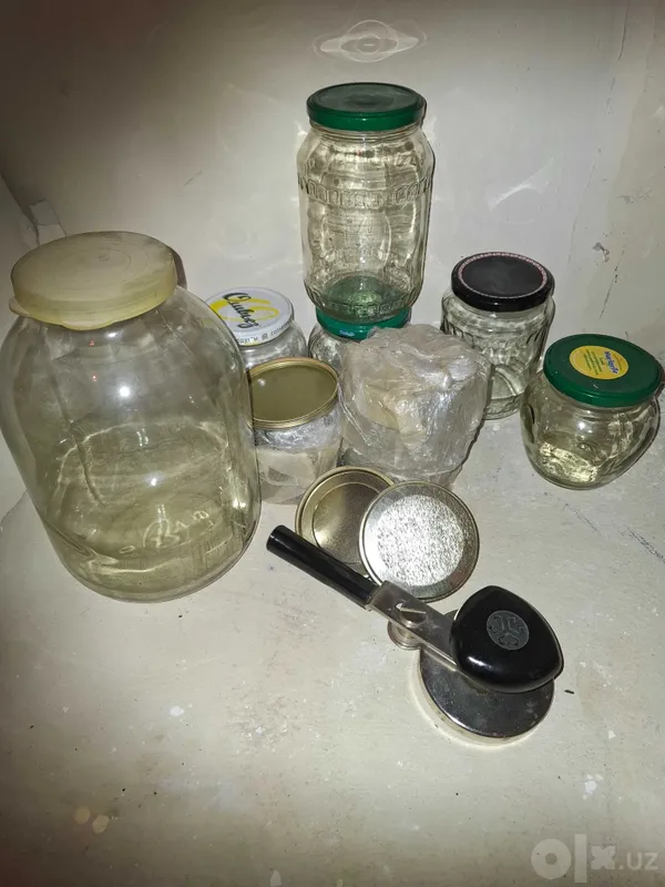 Shisha bankalar va yopish uchun qopqoqlar 2 Shisha bankalar va yopish uchun qopqoqlar 2