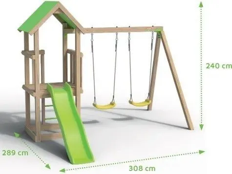 Детская площадка горка аттракцион болалар майдони домик качели swings — фото 4