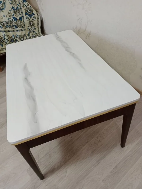 Стол 120×80, столешница из искусственного камня 1