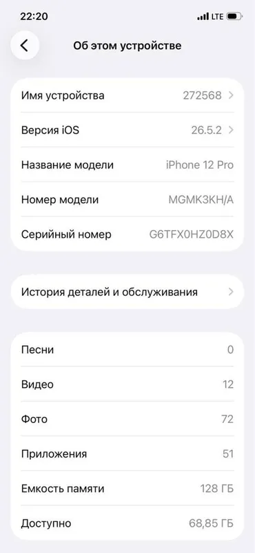 Iphone 12 pro graphite 5