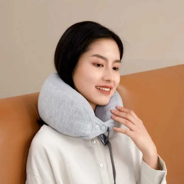 Массажер-подушка для шеи Xiaomi 8H Pillow U образная массажная подушка 2 Массажер-подушка для шеи Xiaomi 8H Pillow U образная массажная подушка 2