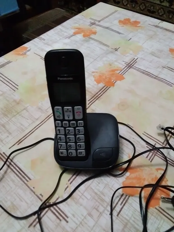 Ishlatilgan Panasonic radiotelefoni, simsiz uy telefoni 2
