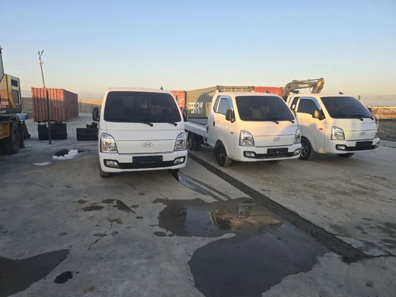 HYUNDAI porter пропан газ год 2024 мотор 2,5 турбина цвет белый