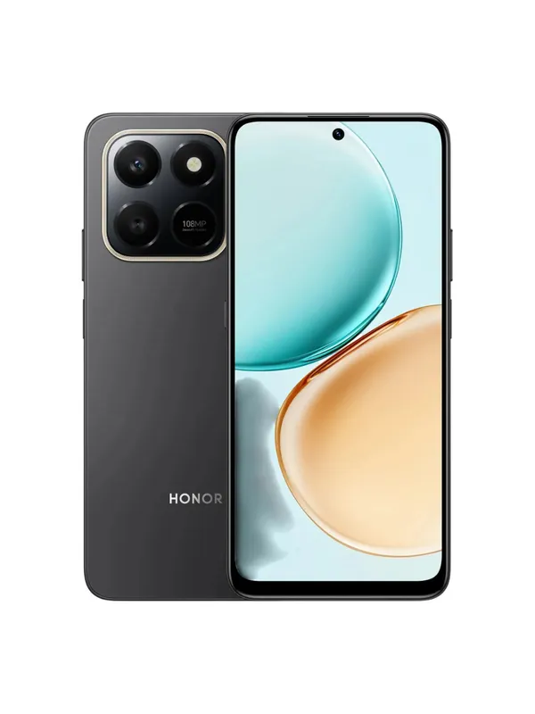 Смартфон Honor X7d 6/128GB Black 1 Смартфон Honor X7d 6/128GB Black 1