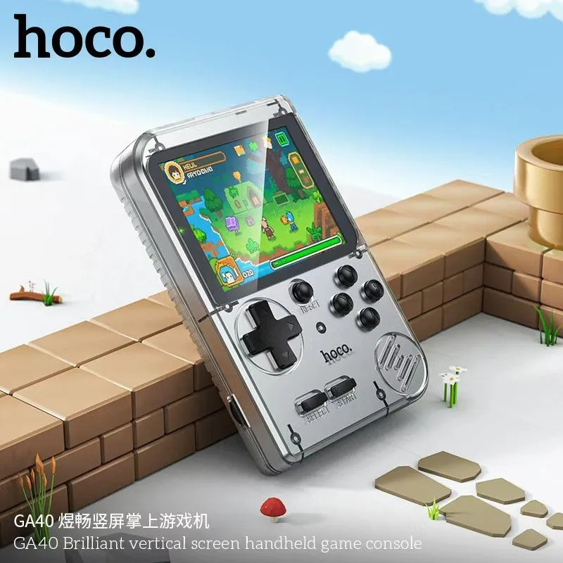 Hoco GA40 — Портативная ретро консоль 400 игр, цветной экран — фото 2