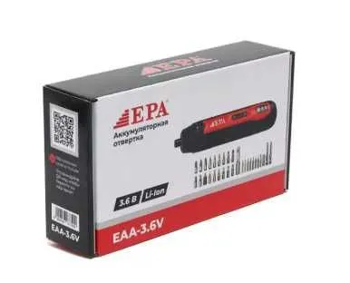 Аккумуляторная отвертка EAA-3.6V (3.6В) 2 Аккумуляторная отвертка EAA-3.6V (3.6В) 2