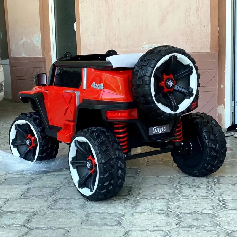 Очень большая детская машинка, мощный электромобиль 4x4 детская машина 3