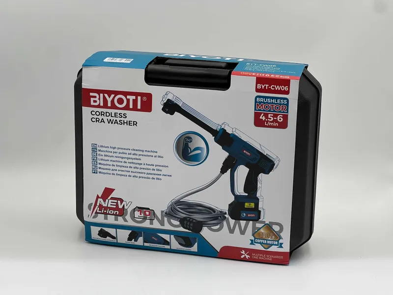 Akkumulyatorli Moyka (Karcher) Biyoti BYT-CW06 Аккумуляторная мойка — фото 3