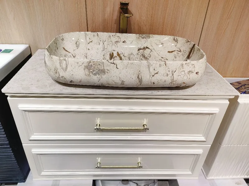 Ossoceramics. Mebel PVC. Dush i rakovina smisitel 4