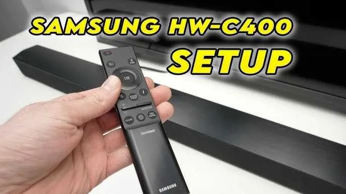 Samsung Soundbar Саундбар серии Essential B HW-C400 чёрный — фото 1