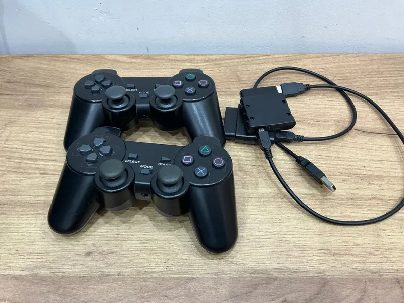 Джойстики Беспроводные геймпады для ПК / PS2. Комплект 2 шт. — фото 1