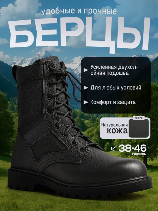 Берцы Армейские высокие