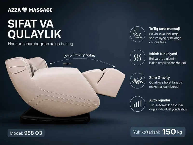 Oddiy KRESLO emas - Shaxsiy MASSAJ USTASI ... — фото 1