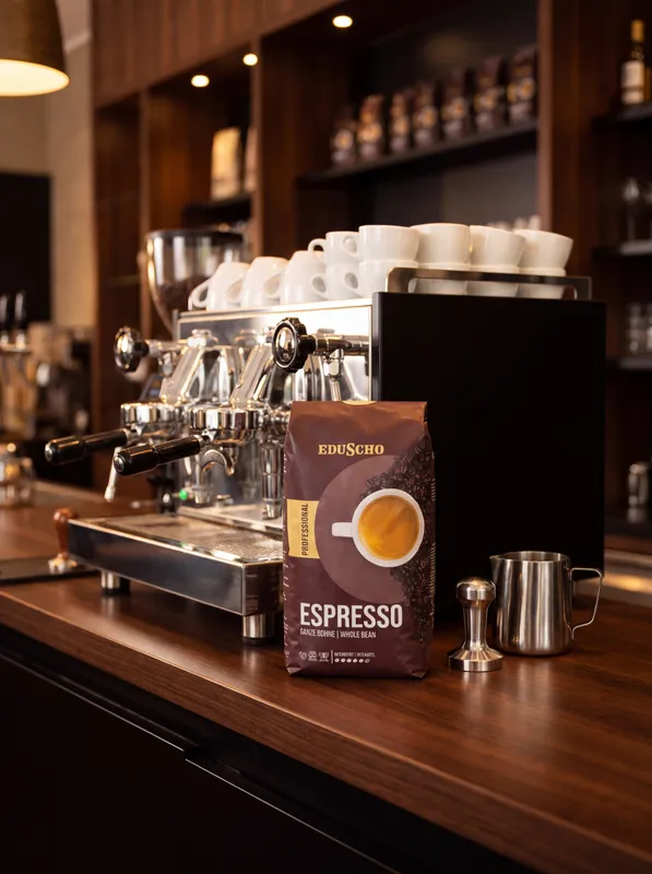 EDUSCHO Professional Espresso Donli qahva 1 kg 3