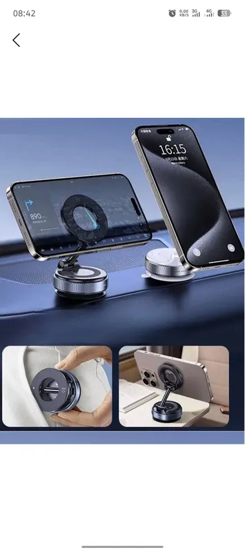 Magnitli telefon tutqich moshina uchun 360° — фото 1
