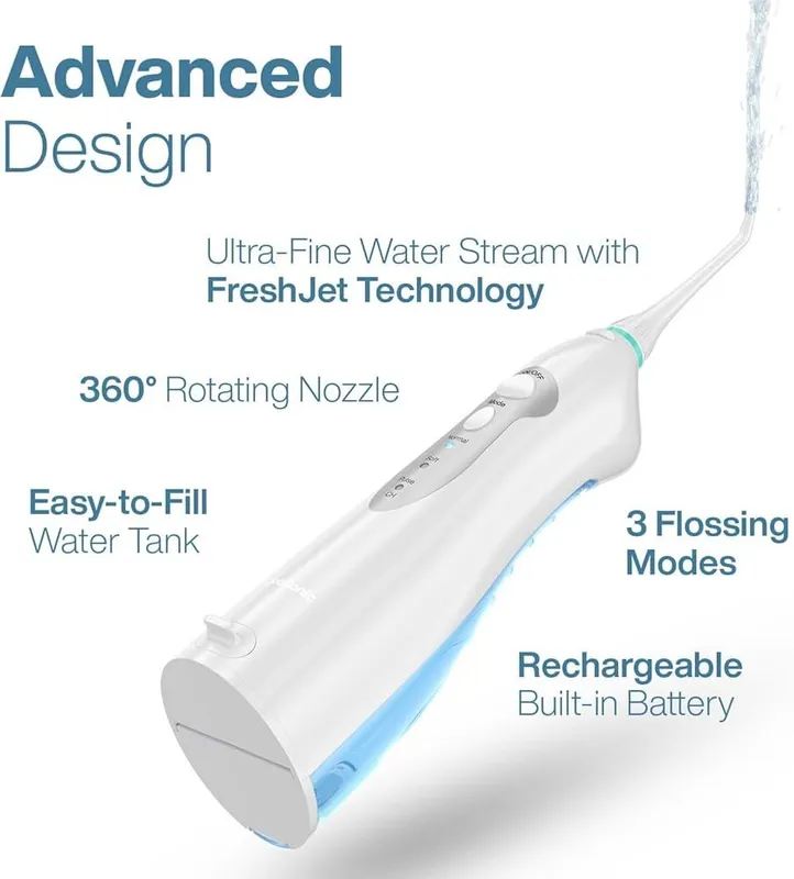 Irrigator AquaSonic Aqua Flosser – Cordless Portable Water Flosser — фото 5