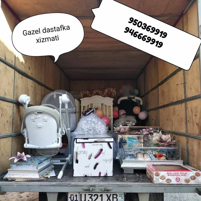 Gazel dastafka xizmati 24/7 2