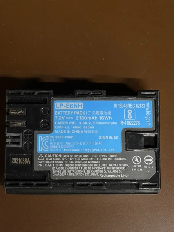 Аккумулятор Canon LP-e6n оригинал Аккумулятор Canon LP-e6n оригинал