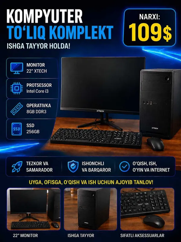 Kompyuter ofis ishlari uchun