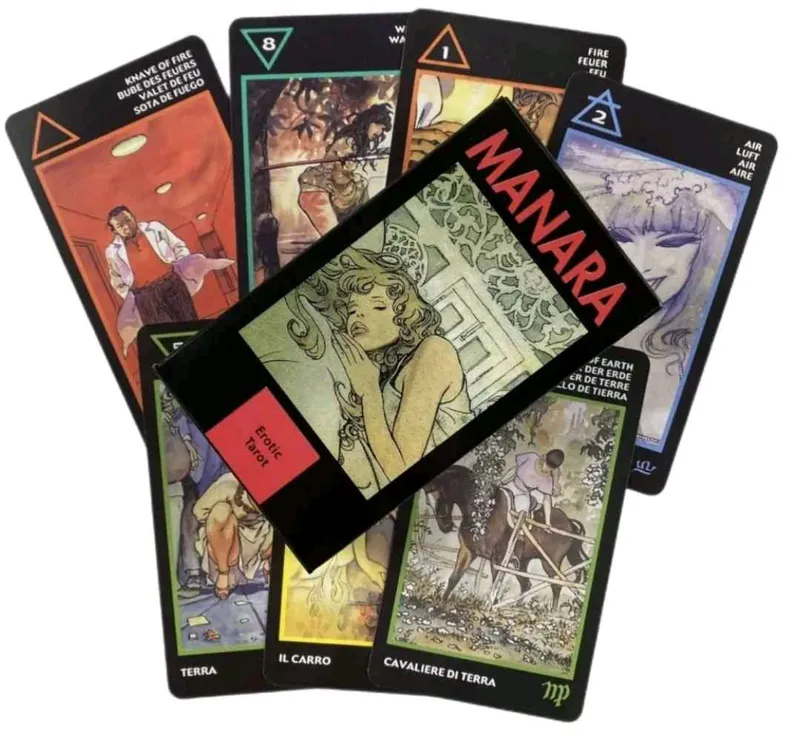 Manara tarosi ("Manara Tarot"), 5 tilda original! 4 Manara tarosi ("Manara Tarot"), 5 tilda original! 4