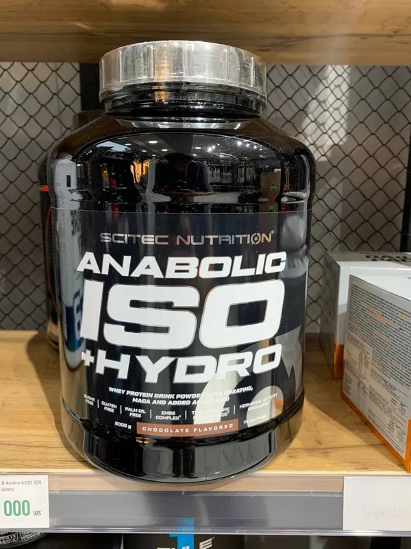 Scitec Nutrition Anabolic Iso+Hydro Chocolate 2000 г Scitec Nutrition Anabolic Iso+Hydro Chocolate 2000 г