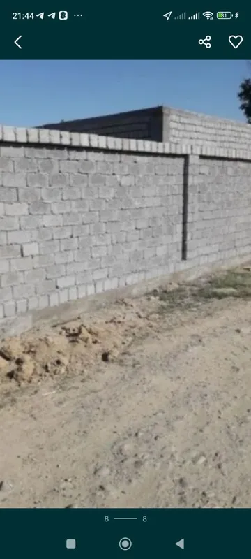 Шлакоблок терамиз шкатурка урамиз бетон куямиз ура казиймиз ховуз кила 6