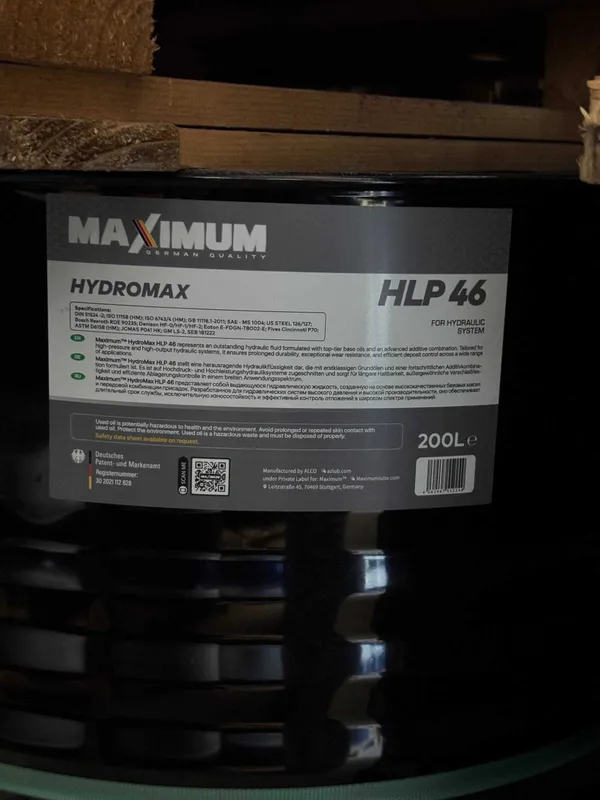 Maximum Hydromax HLP 46 2 Maximum Hydromax HLP 46 2