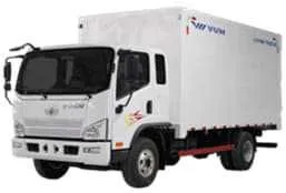 Автофургон цельнометаллический FAW Tiger V VUM1110,