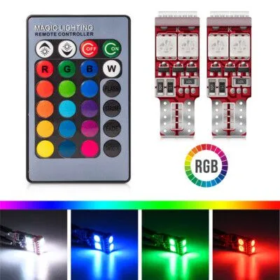 LED RGB gabarit chiroqlar uchun lampalar to'plami — фото 1