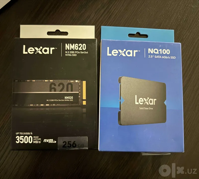 SSD Lexar 256 GB SATA и NVMe SSD Lexar 256 GB SATA и NVMe