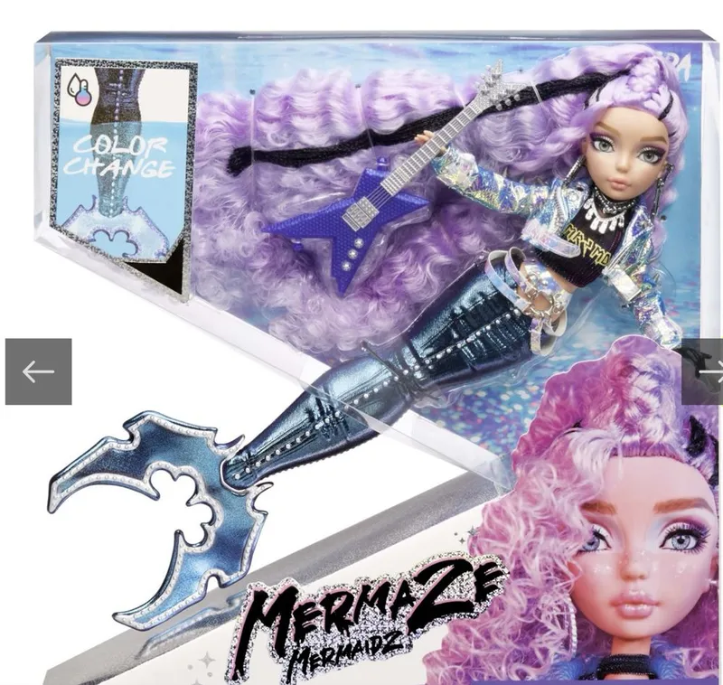 Кукла-русалка Mermaze Mermaidz Color Change Riviera