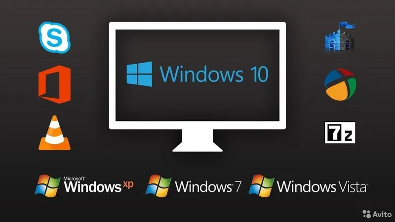 Установка Windows.Ремонт комп.Windows o'rnatish. — фото 4