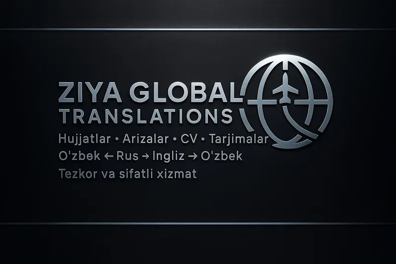 ZIYA GLOBAL Translations