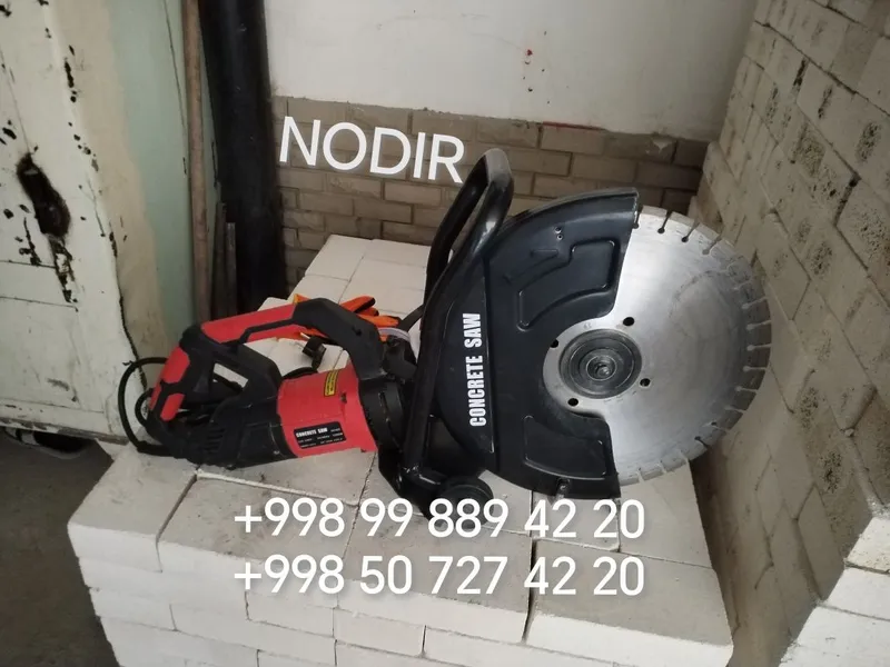 Beton kesish, Harxil razmerda teshik ochish, Transha kovlash, demontaj