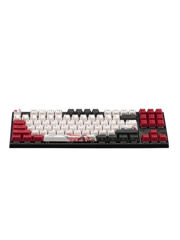 Клавиатура механическая Varmilo VEM87 Beijing Opera 87Key, EC V2 Sakura, USB-A, EN/RU, White Led — фото 7