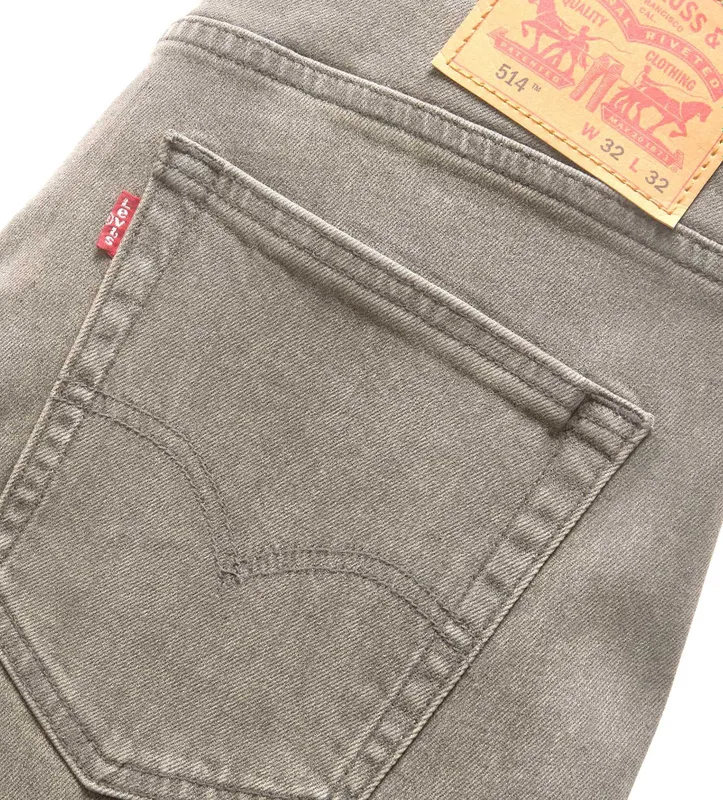 Джинсы Levi's 514 Straight Grey Mist W32 L32 оригинал из США — фото 2