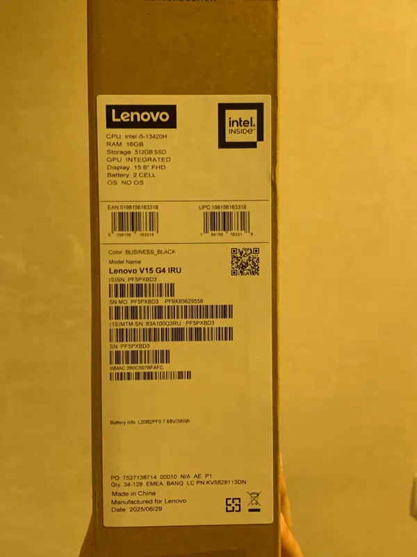 Lenovo V15 G4 IRU 2 Lenovo V15 G4 IRU 2