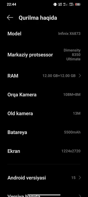 Infinix GT 30 Pro 24/256 Gaming — фото 6